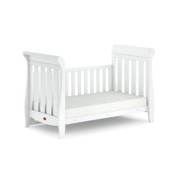 Boori Sleigh Elite Cot Bed - Cherry and Beech