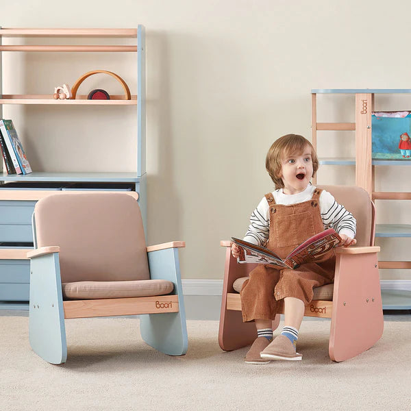 Boori Tidy Junior Rocking Chair - Blueberry and Almond