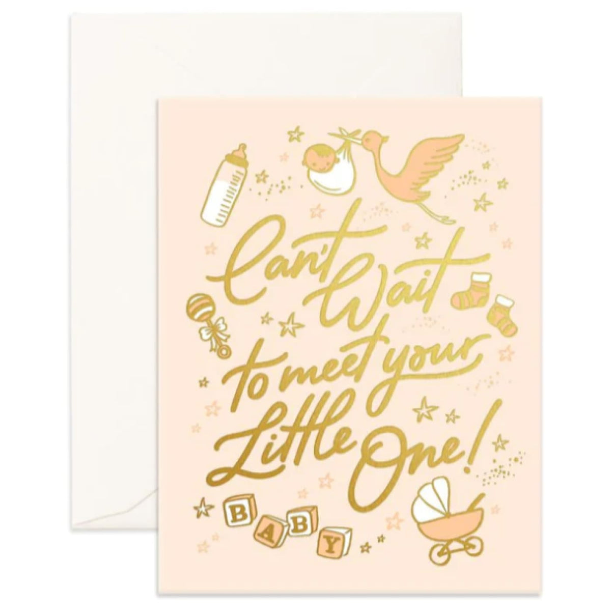 Fox &amp; Fallow Meet Little One Greeting Card - GIFTWARE - CARDS