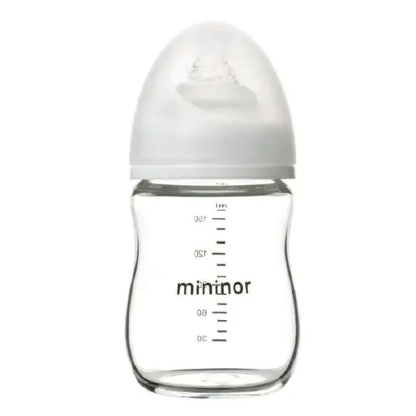Mininor Glass Feeding Bottle - NURSING & FEEDING - BOTTLES/TEATS