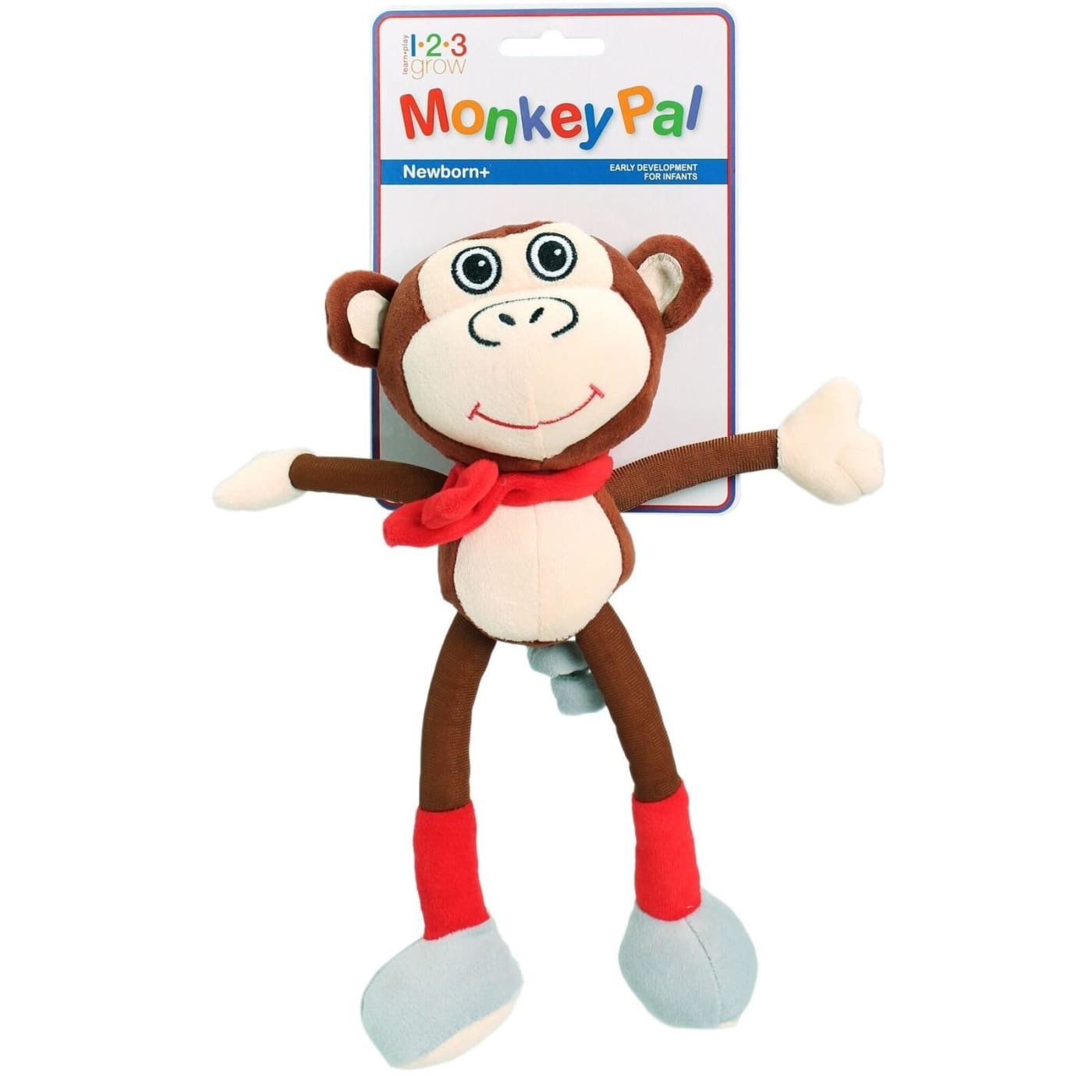 123 Grow Monkey Pal - Brown - TOYS & PLAY - HAND HELD/EDUCATIONAL