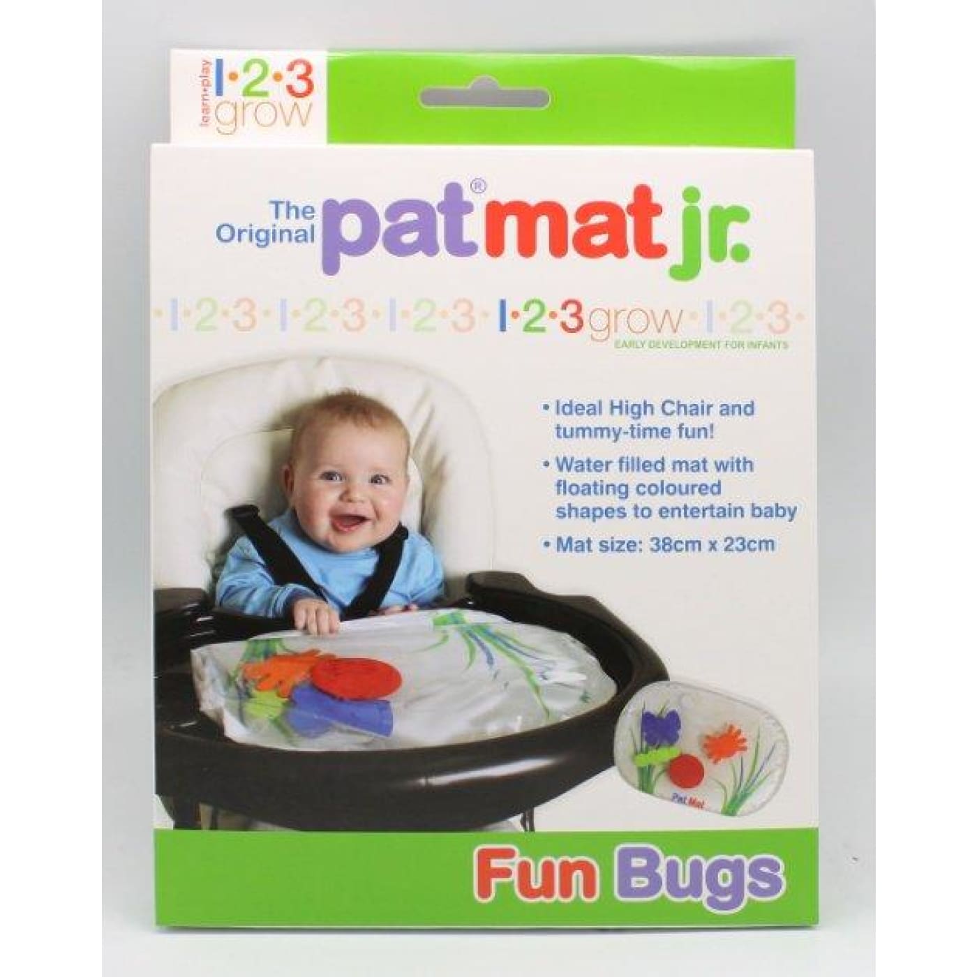 123 Grow Pat Mat Junior - Fun Bugs - TOYS & PLAY - HAND HELD/EDUCATIONAL