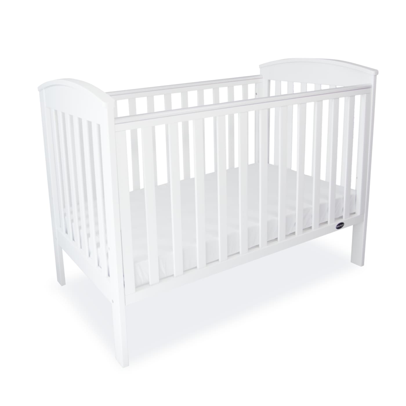 Babyhood Classic Curve Cot - White - NURSERY & BEDTIME - COTS