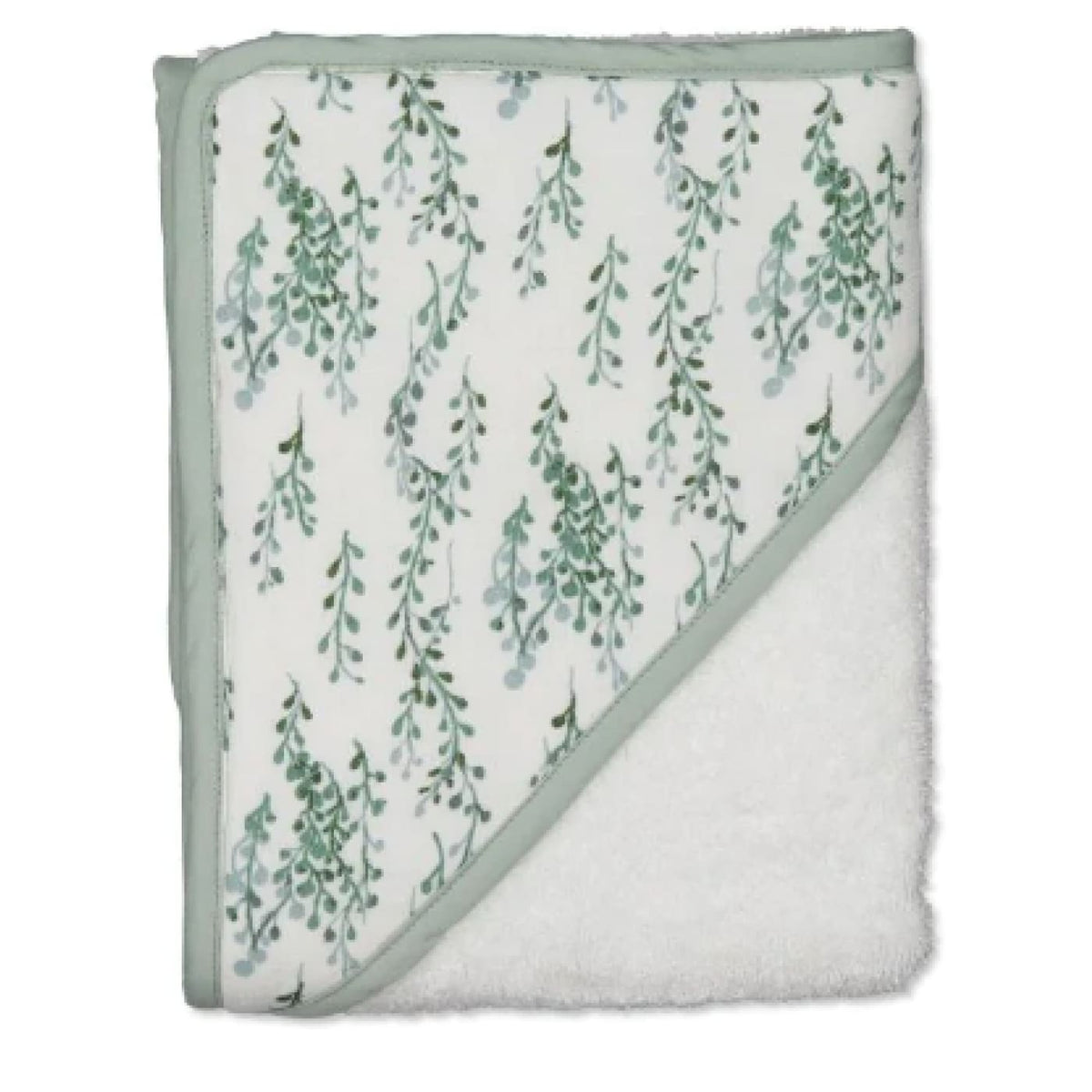 Burrow and Be Hooded Towel - String of Pearls - String of Pearls - BATHTIME &amp; CHANGING - TOWELS/WASHERS