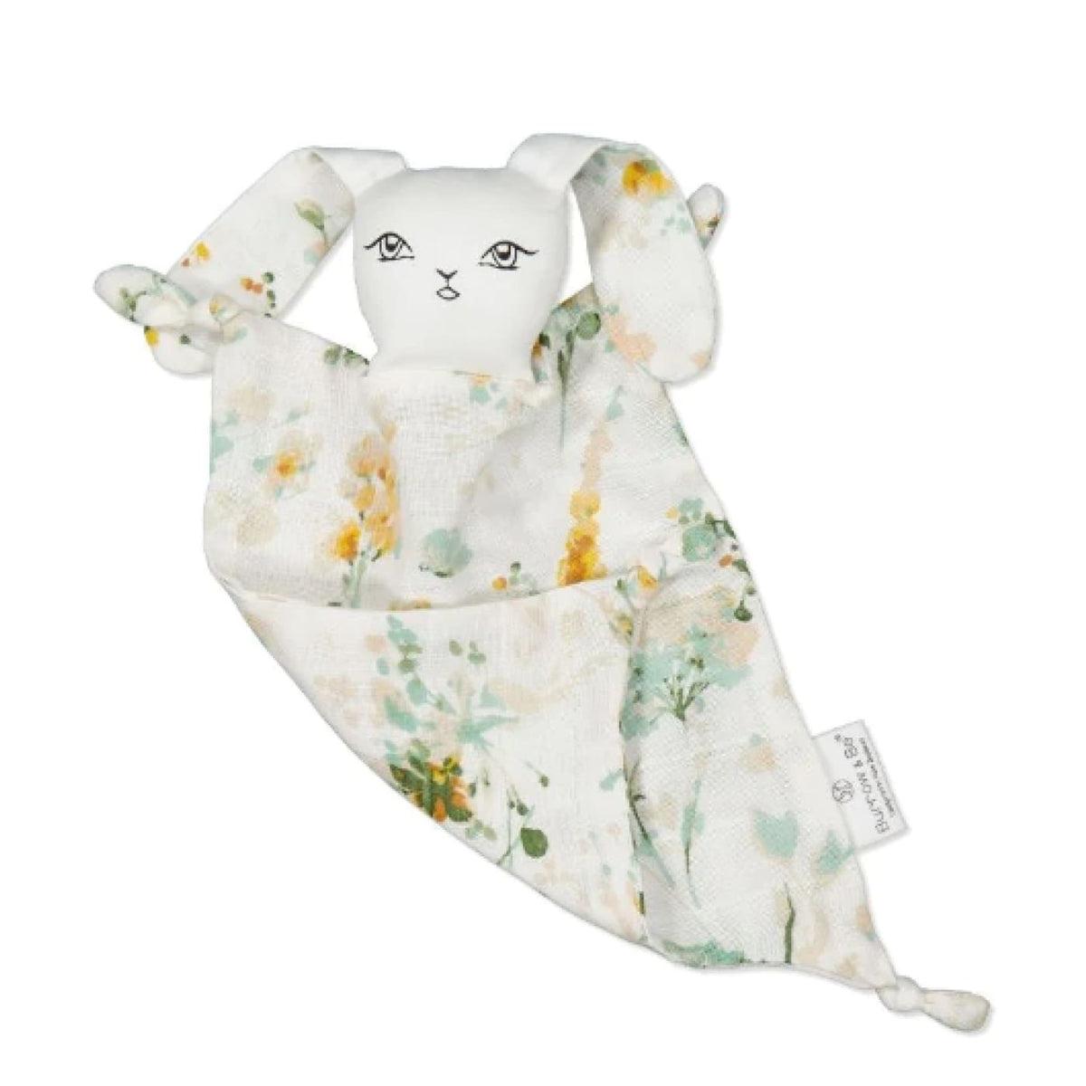 Burrow and Be Muslin Bunny Comforter - Spring Melody - TOYS &amp; PLAY - BLANKIES/COMFORTERS/RATTLES