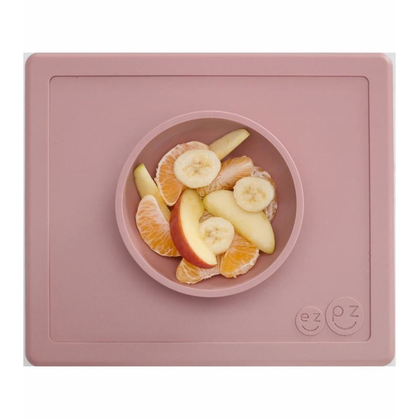 EZPZ Happy Bowl - Blush - Blush - NURSING & FEEDING - CUTLERY/PLATES/BOWLS/TOYS
