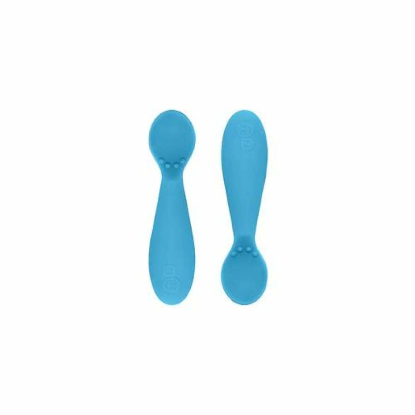 EZPZ Tiny Spoon 2pk - Blue - Blue - NURSING & FEEDING - CUTLERY/PLATES/BOWLS/TOYS