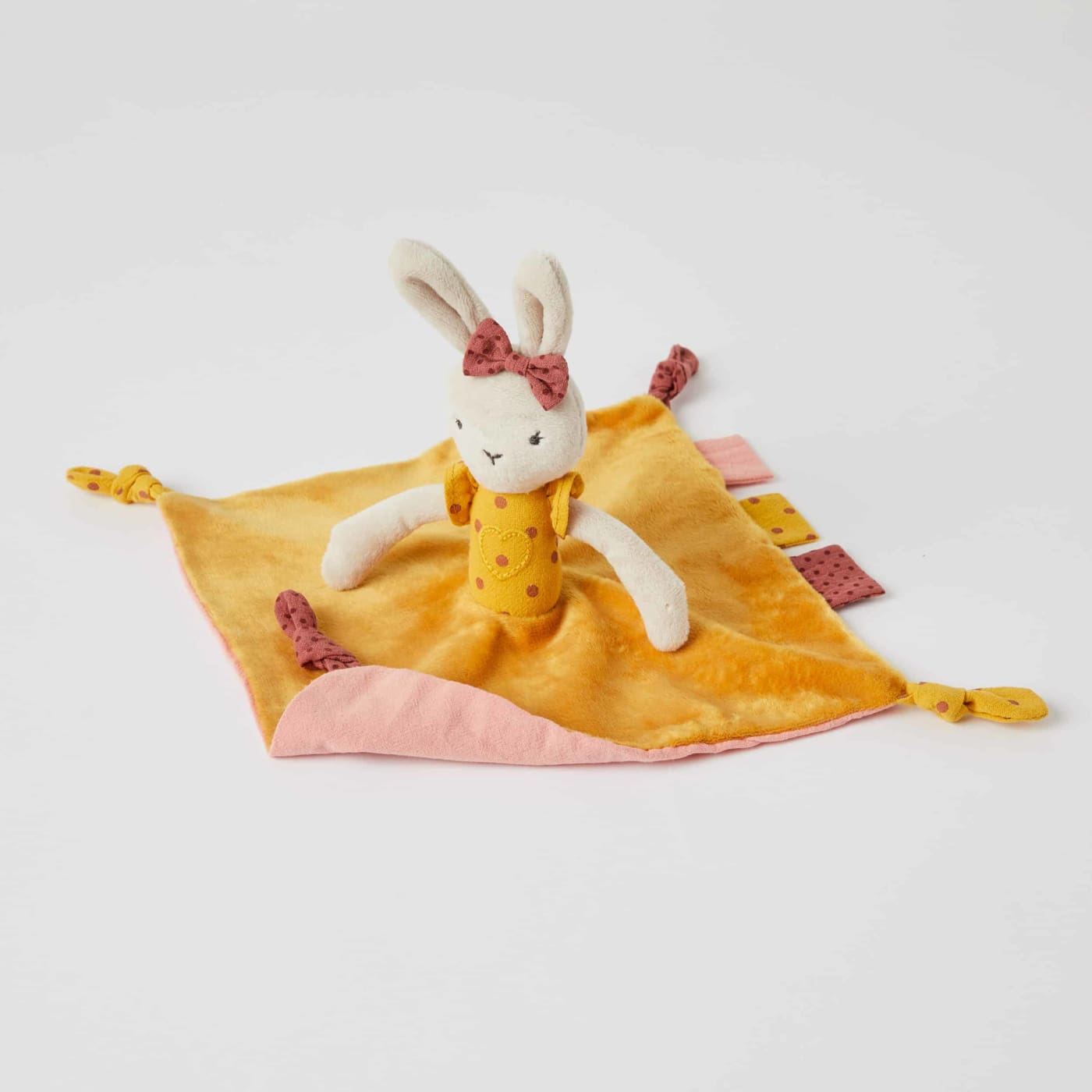 Jiggle & Giggle Bunny Comforter - Esme - Bunny - TOYS & PLAY - BLANKIES/COMFORTERS/RATTLES