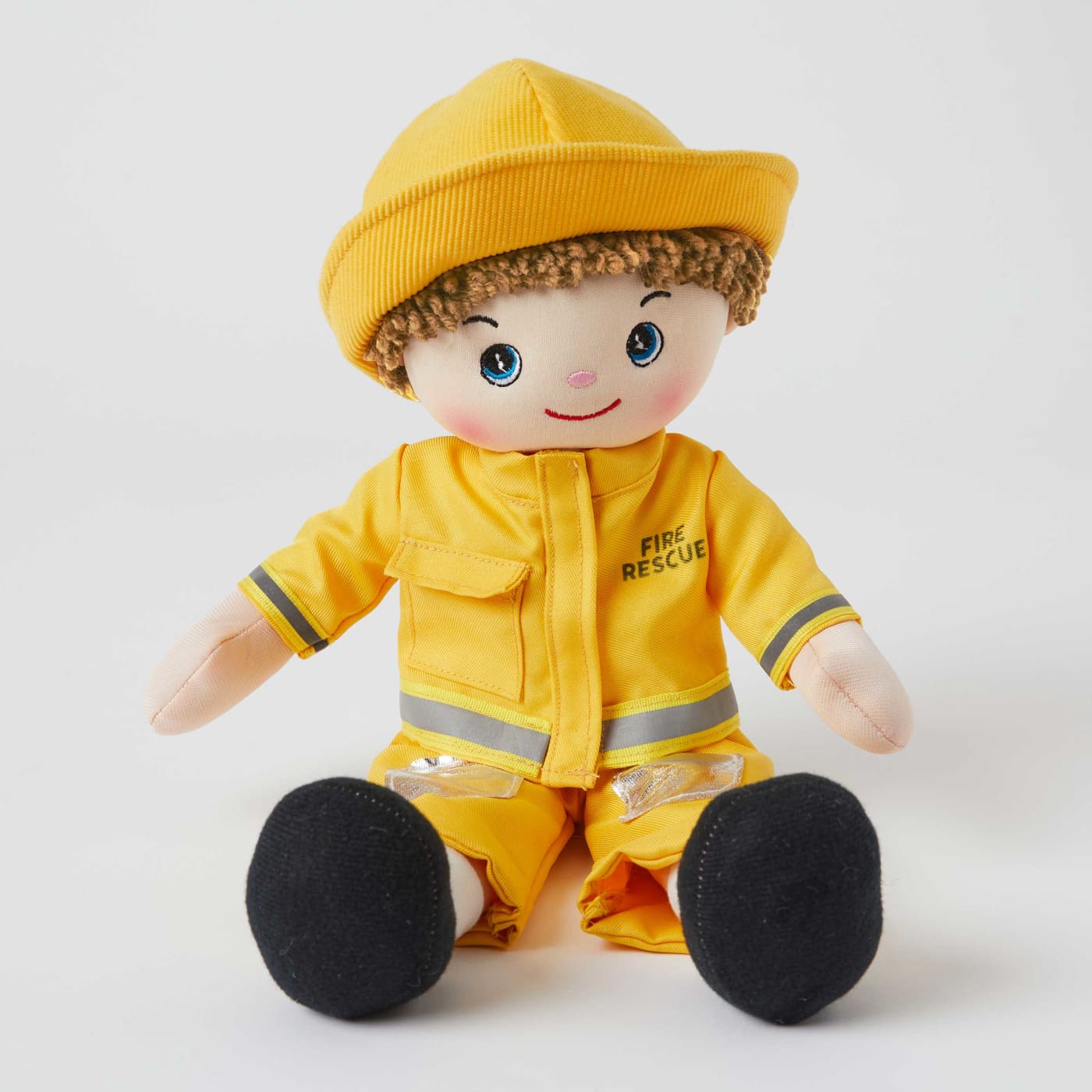 Jiggle & Giggle My Best Friend Doll - Eddie Firefighter - 40cm / Eddie Firefighter - TOYS & PLAY - DOLLS/DOLL PRAMS