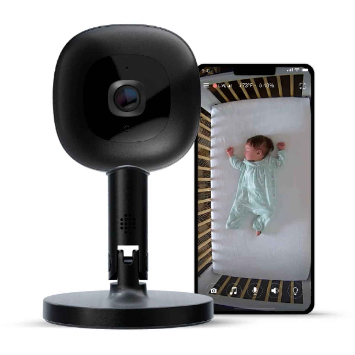 Nanit Flex Stand - Black - HEALTH &amp; HOME SAFETY - BABY MONITORS