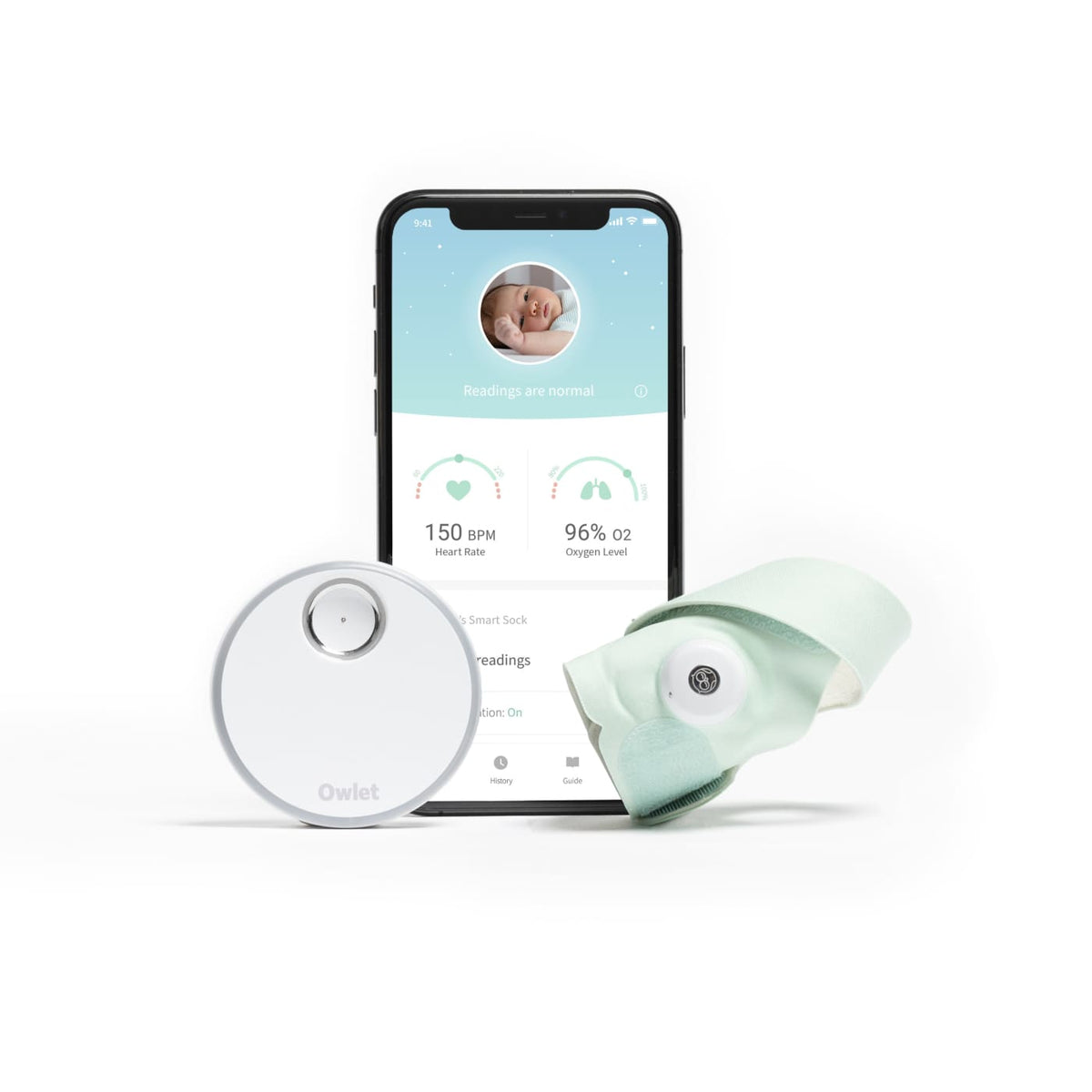 Owlet Smart Sock 3 Baby Monitor - HEALTH &amp; HOME SAFETY - BABY MONITORS