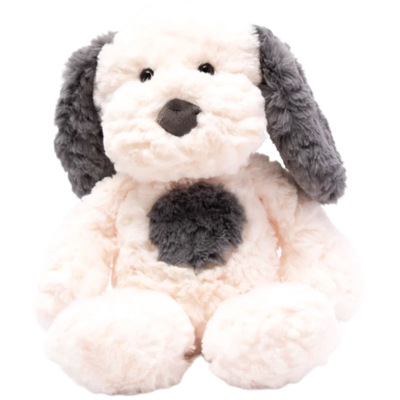 Petite Vous Plush Henry the Grey/ Cream Dog - Grey/Cream Dog - TOYS & PLAY - PLUSH TOYS