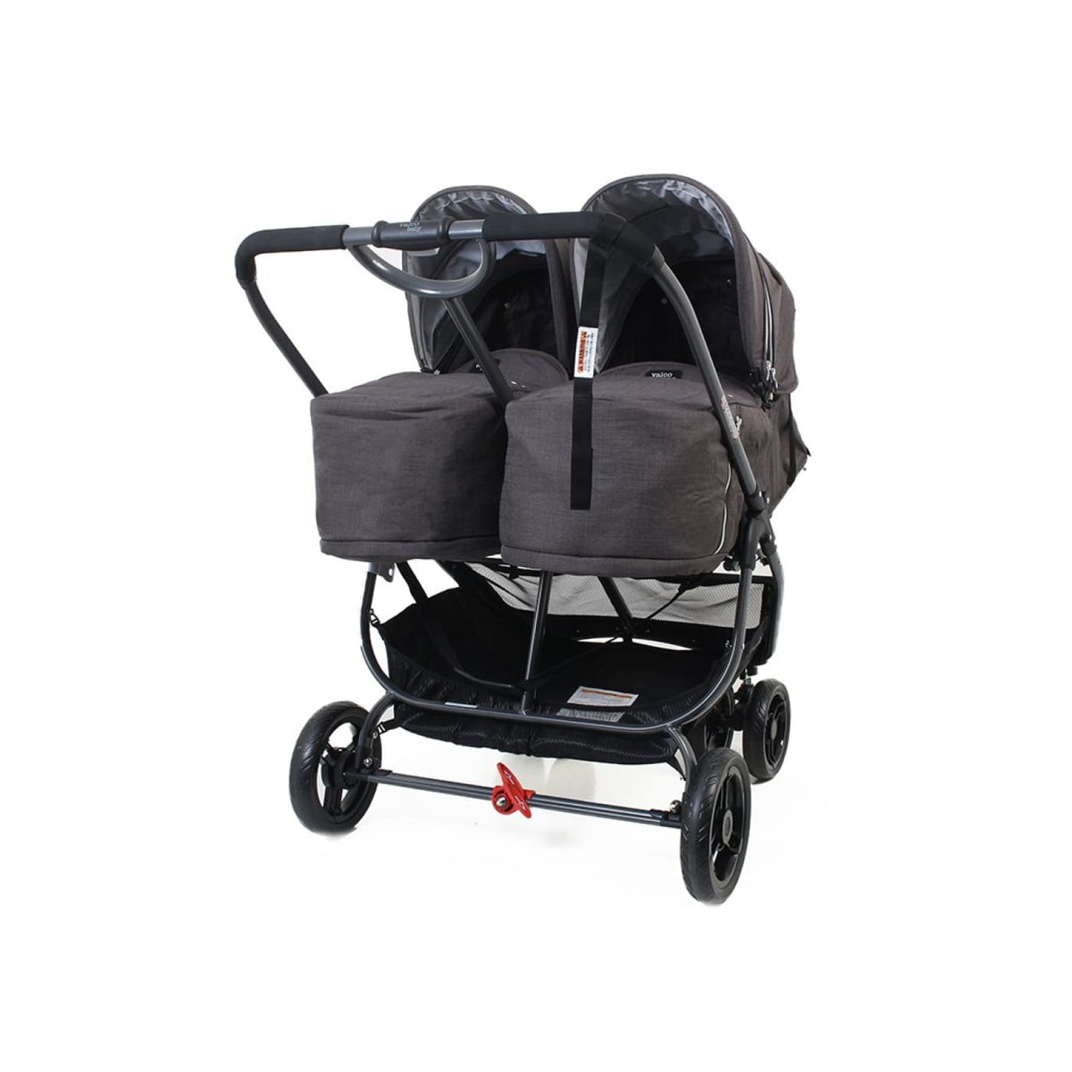 Valco Baby Snap Ultra - Duo Tailor Made Charcoal - PRAMS &amp; STROLLERS - TWIN/TANDEM TSC