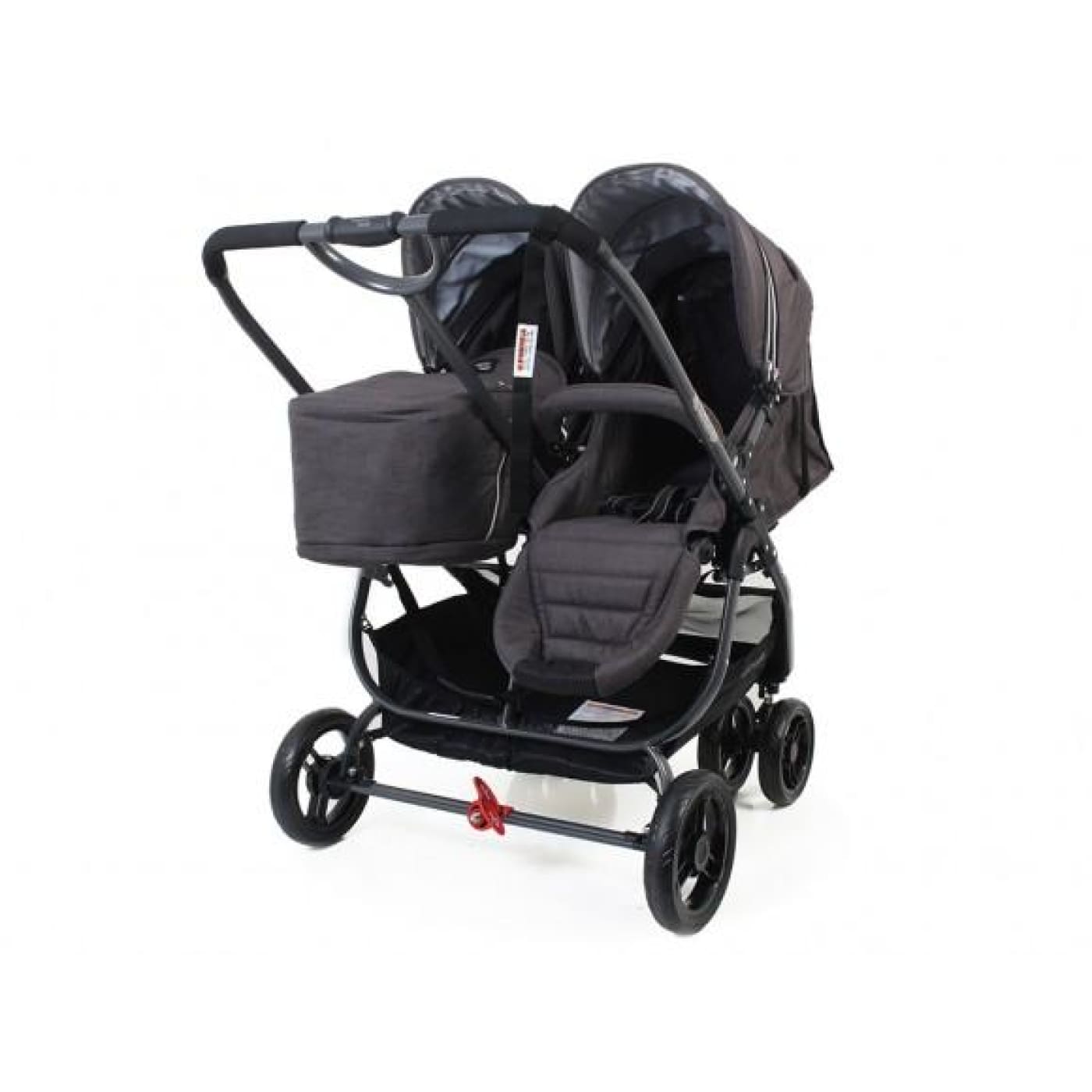Valco Baby Snap Ultra - Duo Tailor Made Charcoal - PRAMS & STROLLERS - TWIN/TANDEM TSC