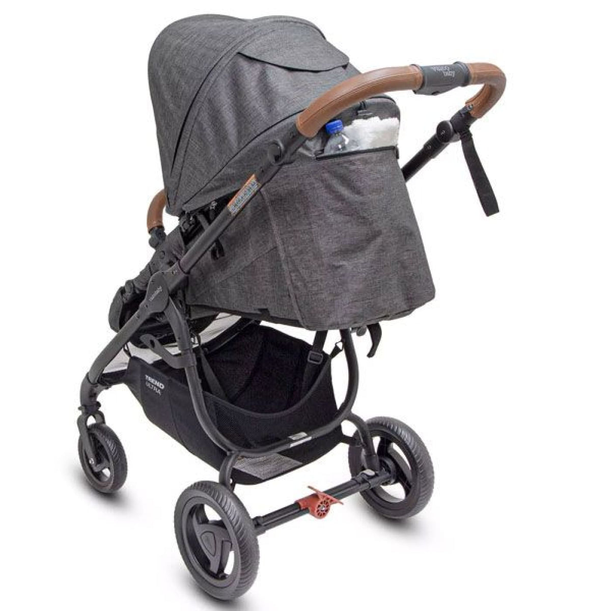 Valco Baby Trend Ultra Stroller - Charcoal + BONUS Cup Holder - Charcoal - PRAMS &amp; STROLLERS - 4 WHEEL TSC