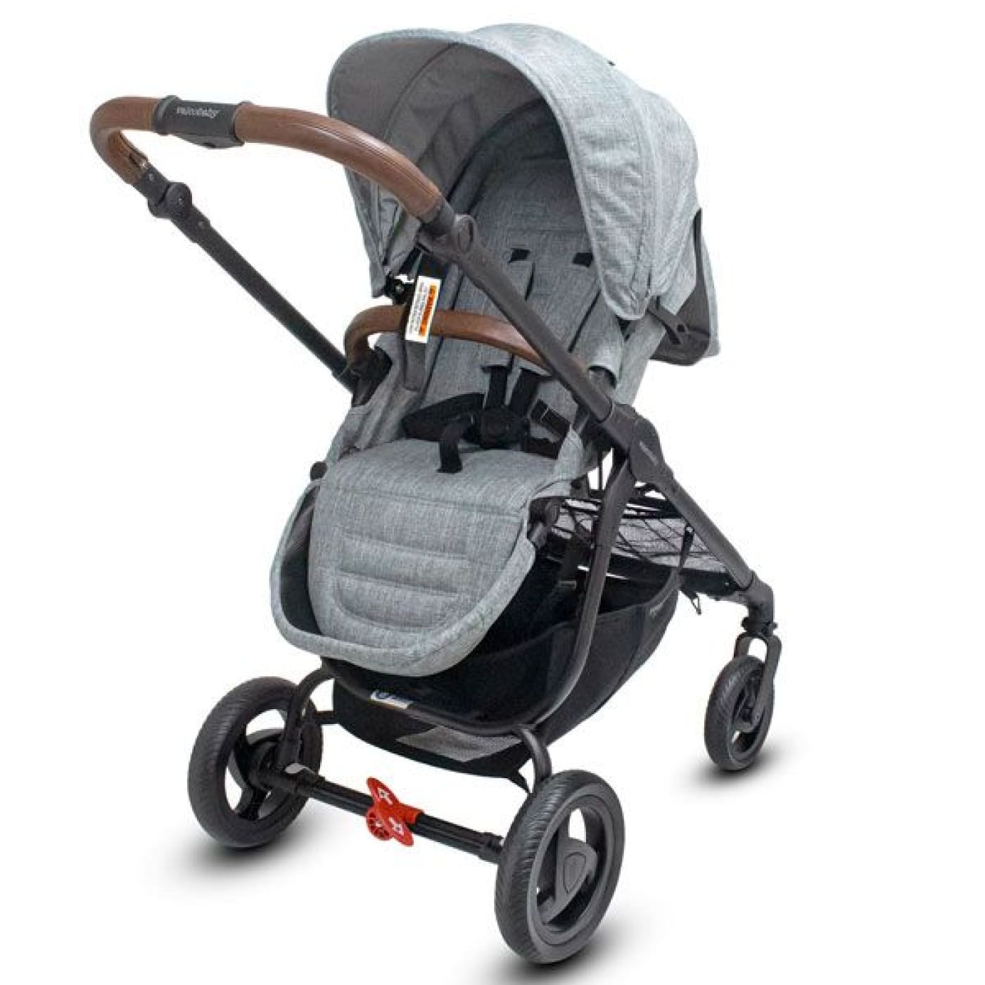 Valco Baby Trend Ultra Stroller - Grey Marle + BONUS Cup Holder - Grey Marle - PRAMS & STROLLERS - 4 WHEEL TSC