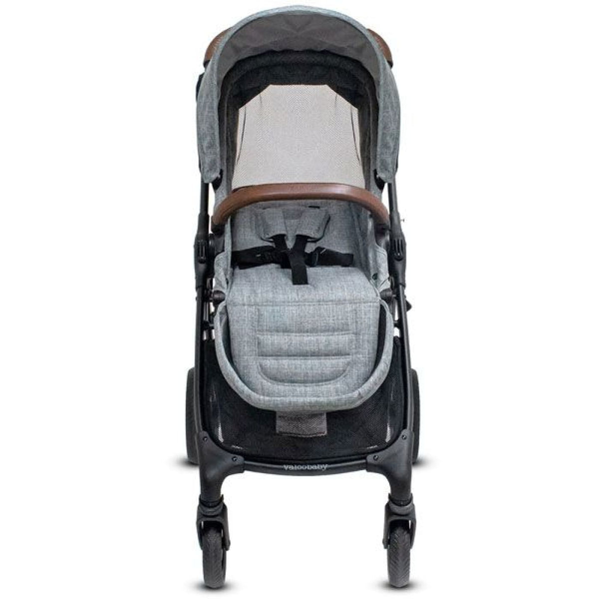 Valco Baby Trend Ultra Stroller - Grey Marle + BONUS Cup Holder - Grey Marle - PRAMS &amp; STROLLERS - 4 WHEEL TSC
