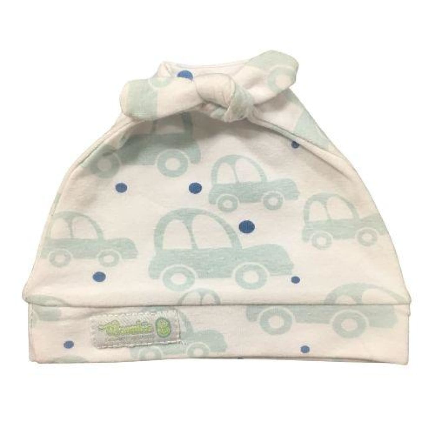 Woombie Cotton Beanie Little Cars 0-6M - 0-6m / Little Cars - BABY & TODDLER CLOTHING - BEANIES/HATS