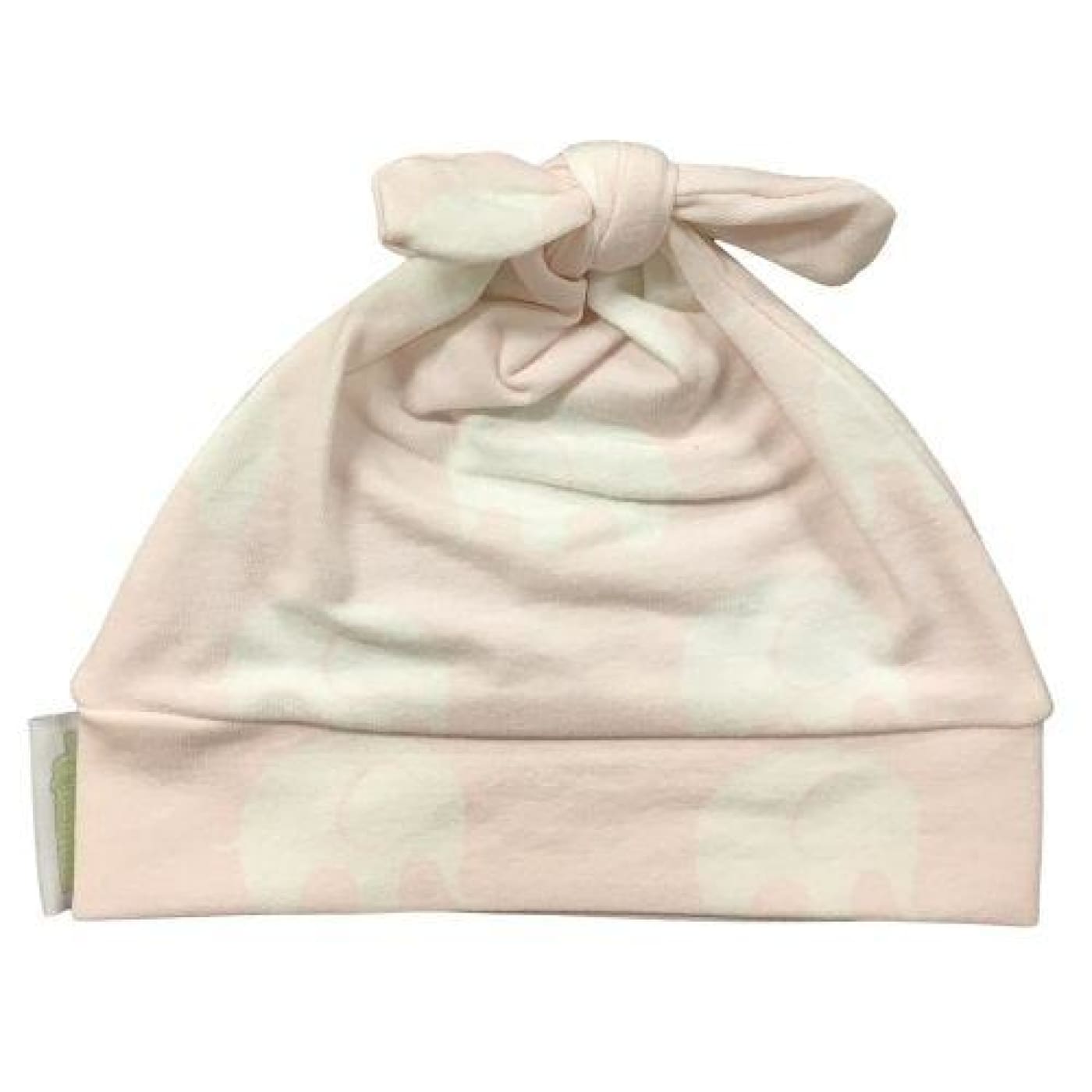 Woombie Cotton Beanie - Pink Elephant 0-6M - 0-6m / Pink Elephant - BABY & TODDLER CLOTHING - BEANIES/HATS