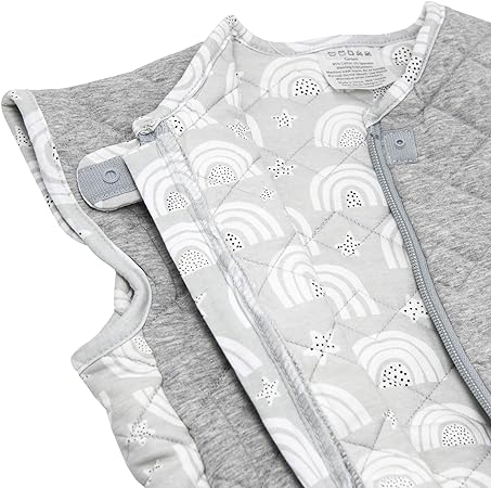 Woombie Wearable Blanket - Rainbow Grey 9-36M