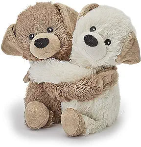 Warmies Heatable Soft Toy Scented with French Lavender - Hugs Puppies