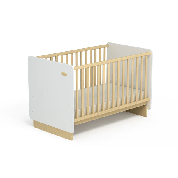 Boori Neat Cot Bed - Barley and Almond