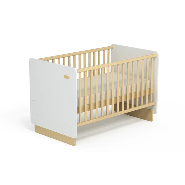 Boori Neat Cot Bed - Barley and Almond