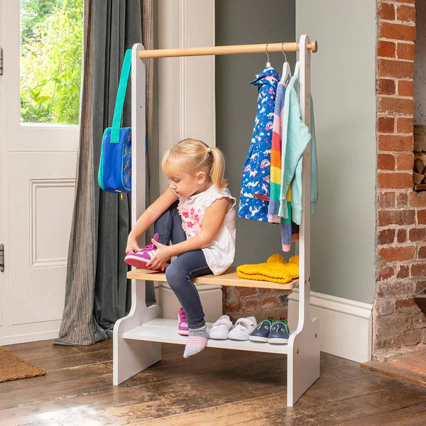 Boori Tidy Clothing Rack - Blueberry and Almond