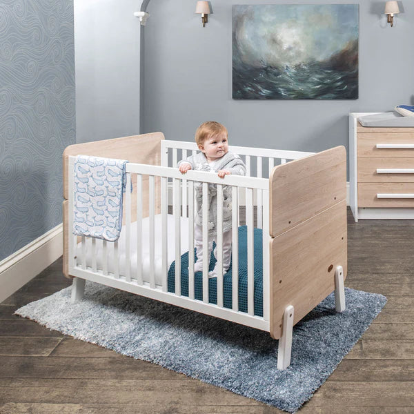 Boori Natty Baby Cot - Barley and Oak