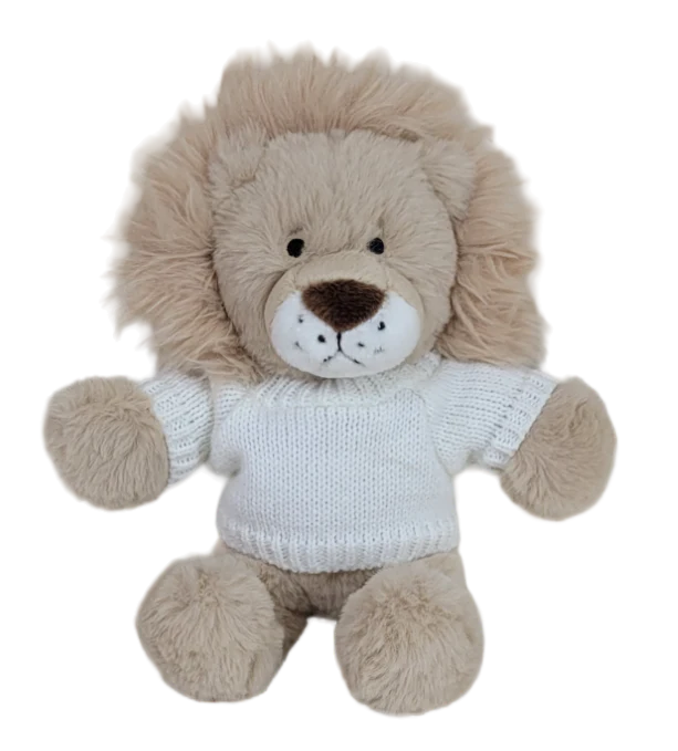 Petite Vous Plush Mini Nelson Lion with Jumper