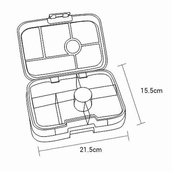Yumbox Bento Lunch Box Original (6 Compartment)