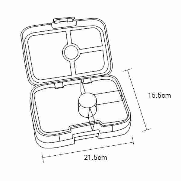Yumbox Bento Lunch Box Panino (4 Compartment)