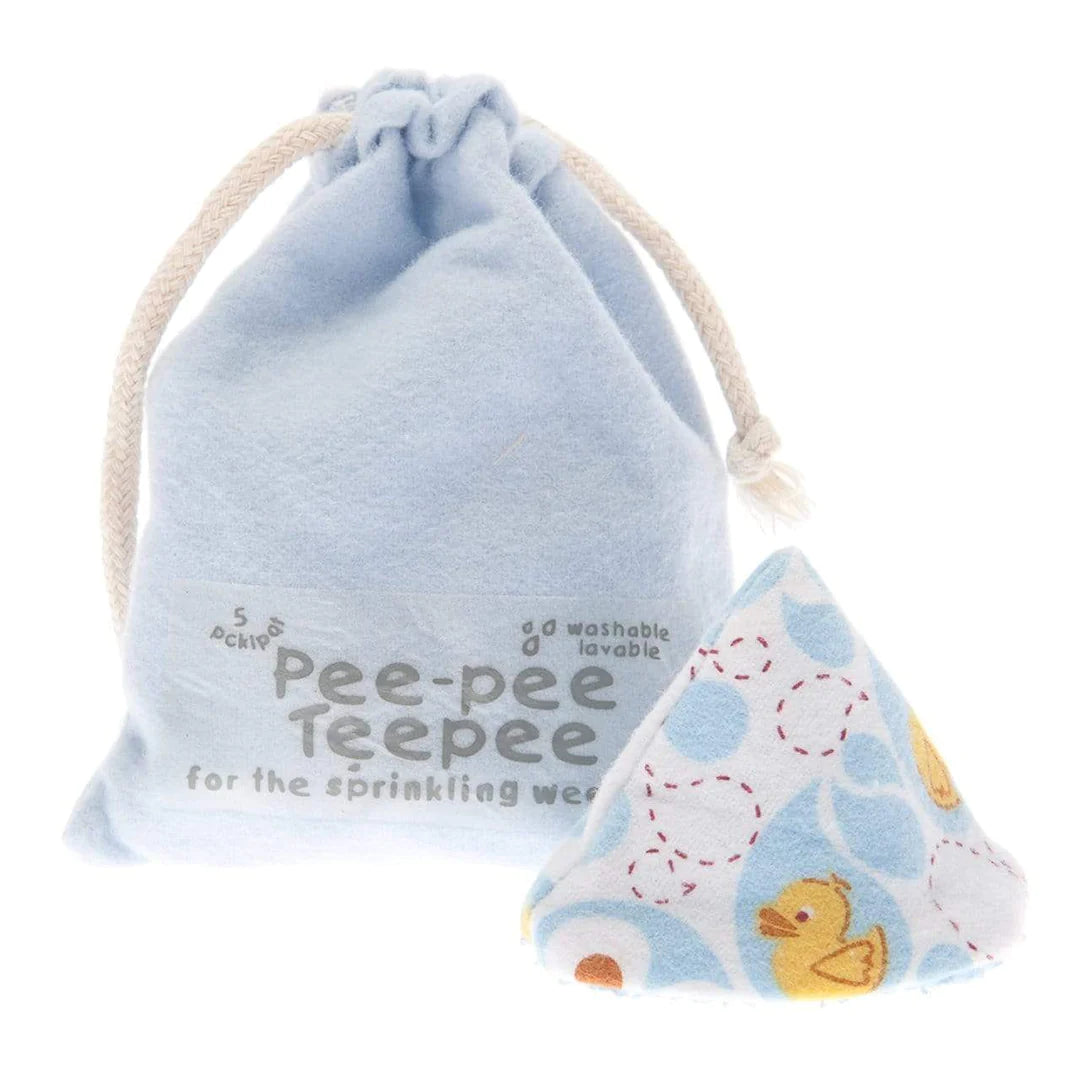Pee-pee Teepee with Laundry Bag - Rubber Ducky