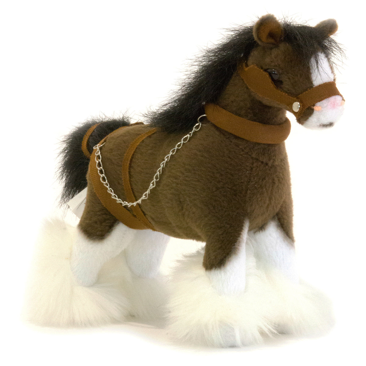 Boccetta Plush Toys Clyde the Clydesdale Horse