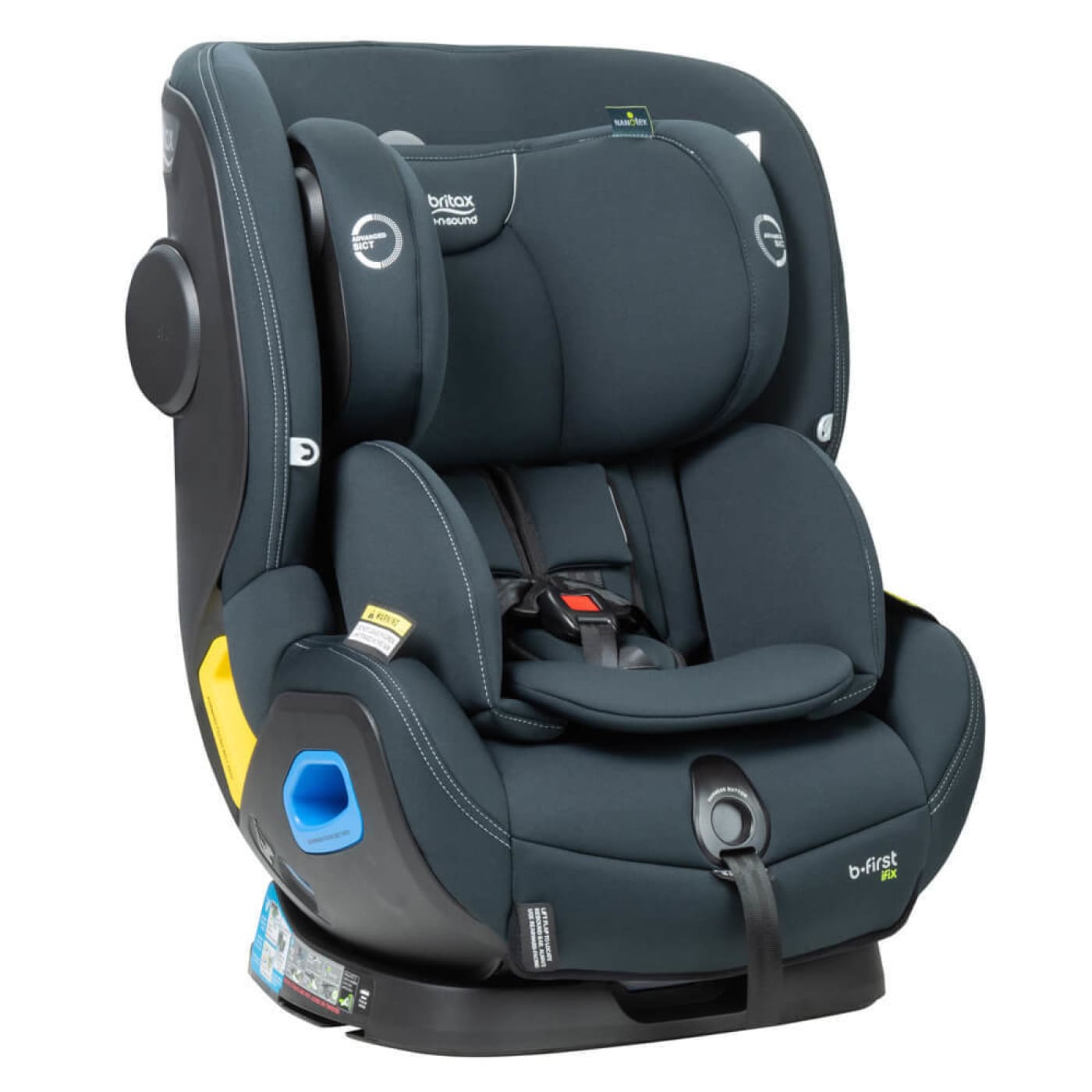 Britax Safe N Sound B-First iFIX TEX Car Seat 0-4YR - 0-4YRS / Tex Black - CAR SEATS - CONV ISOFIX CAR SEATS (0-4YR)
