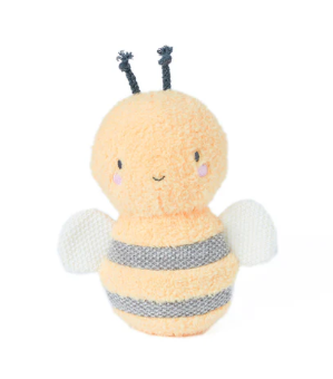 Bubble Knitted Plush Cuddly Toy - Bee