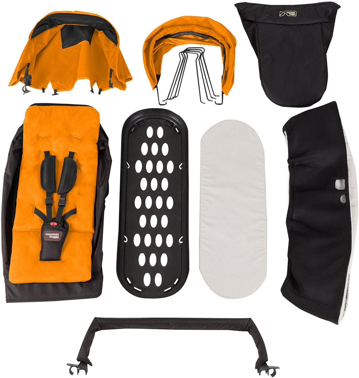 Mountain Buggy Family Pack for 2014-2016 Single Duet Orange