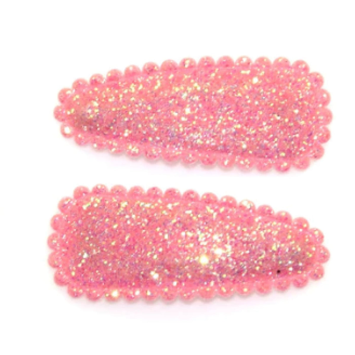 Goody Gumdrops Snaps Glitter - Pink Small - Small / Pink - BABY &amp; TODDLER CLOTHING - HEADBANDS/HAIR CLIPS