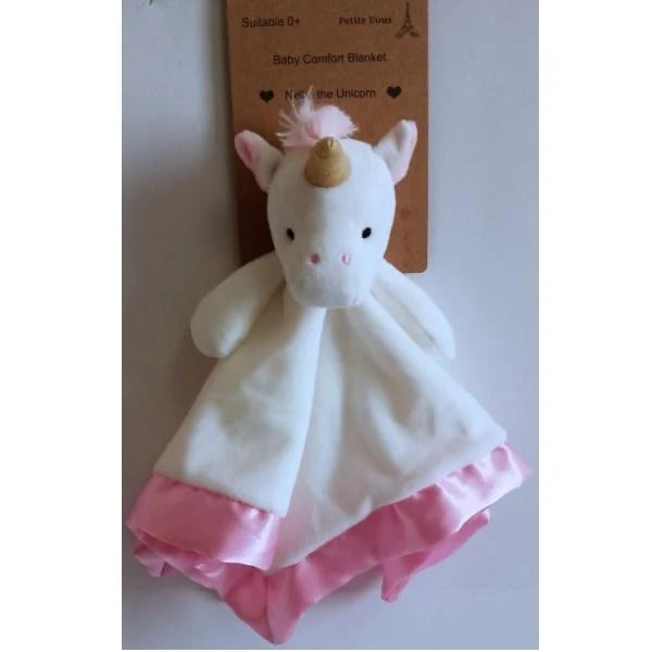 Petite Vous Comfort Blanket Nellie the Unicorn