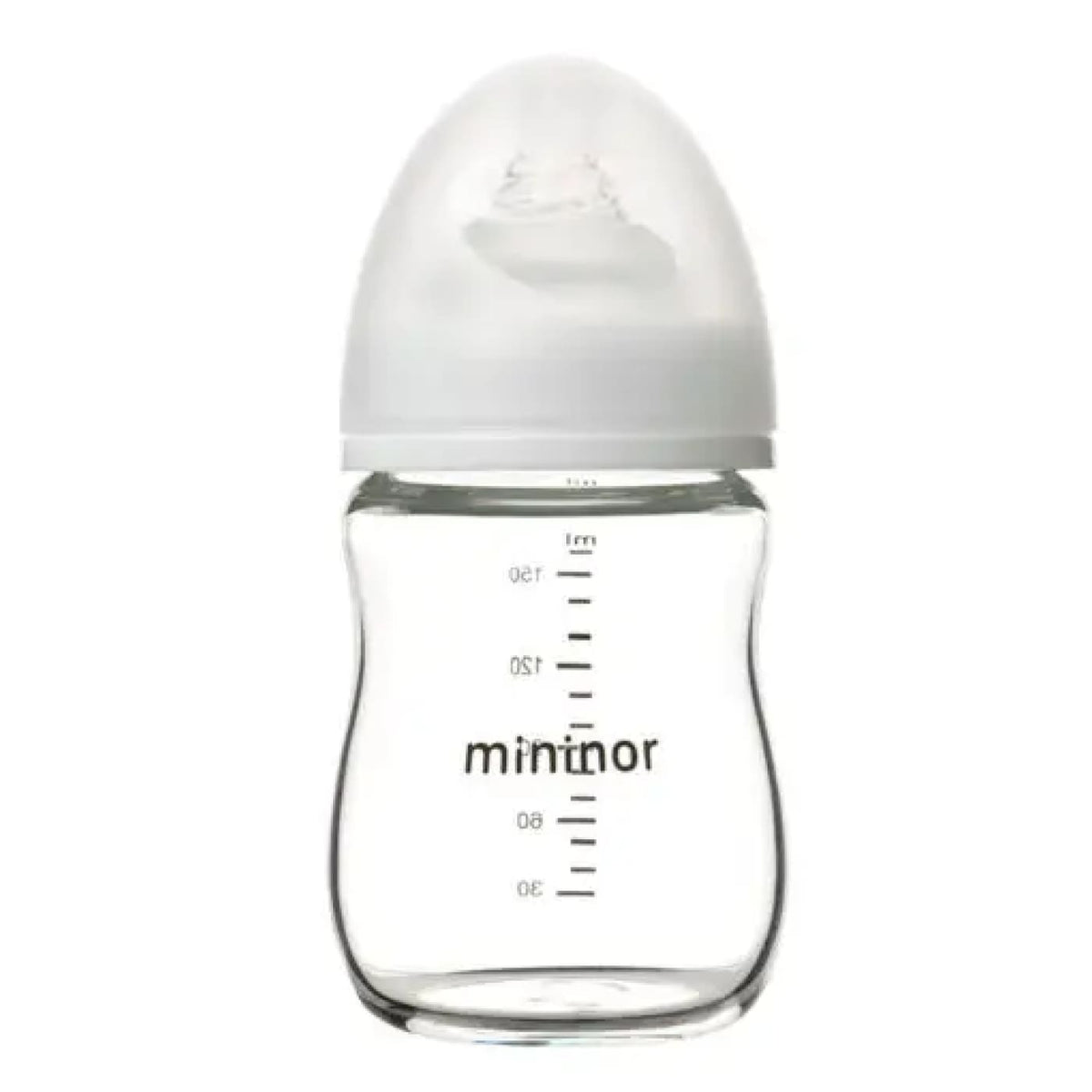 Mininor Glass Feeding Bottle - NURSING &amp; FEEDING - BOTTLES/TEATS