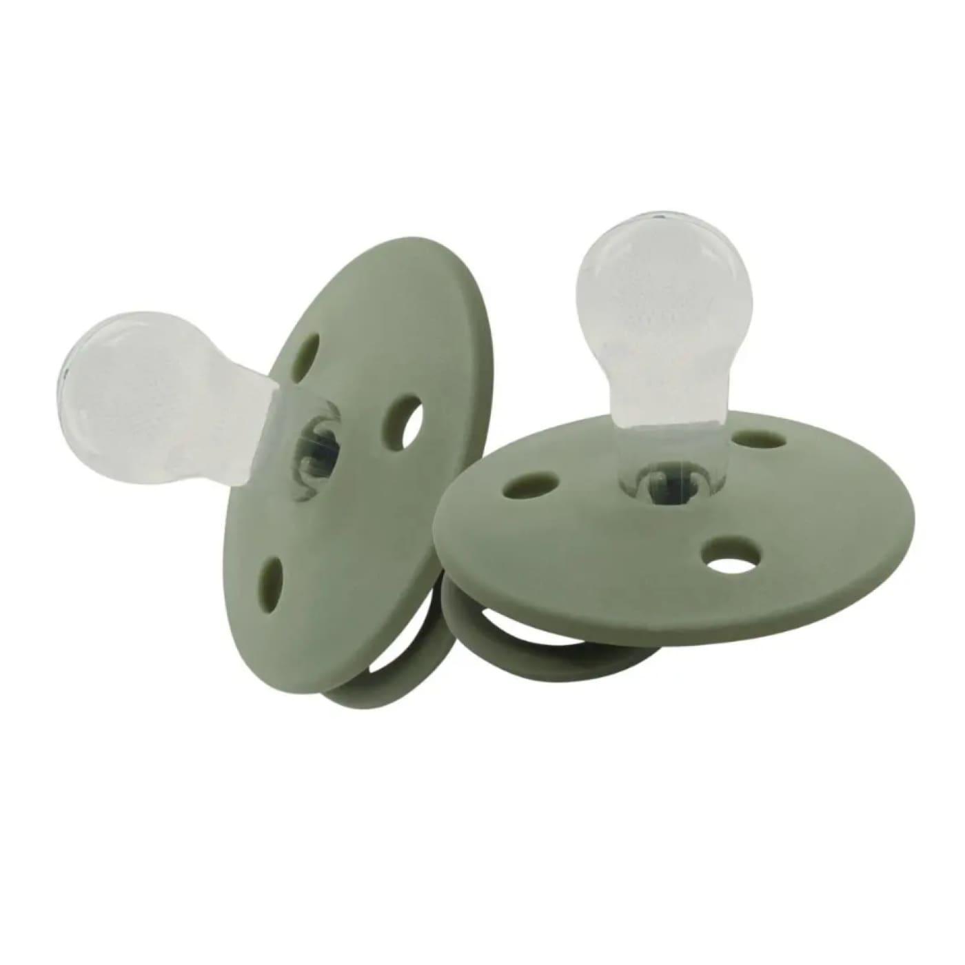 Mininor Silicone Pacifier/Dummy - Willow Green - NURSING & FEEDING - DUMMIES/SOOTHERS