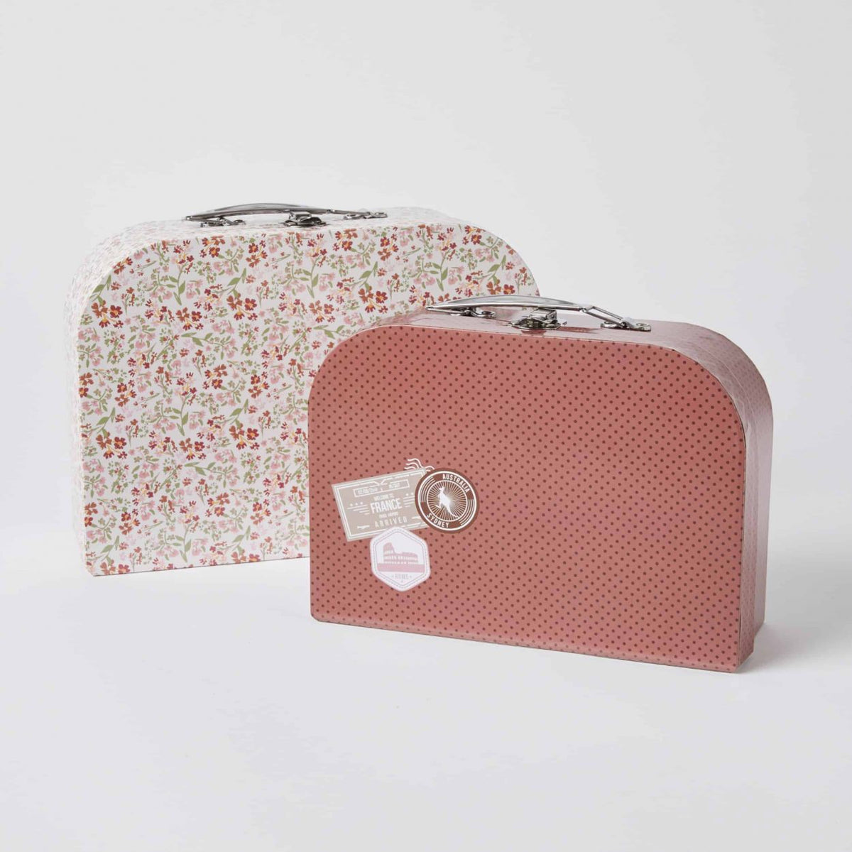Notting Hill Bear Suitcase Small - Oxford Garden Rose