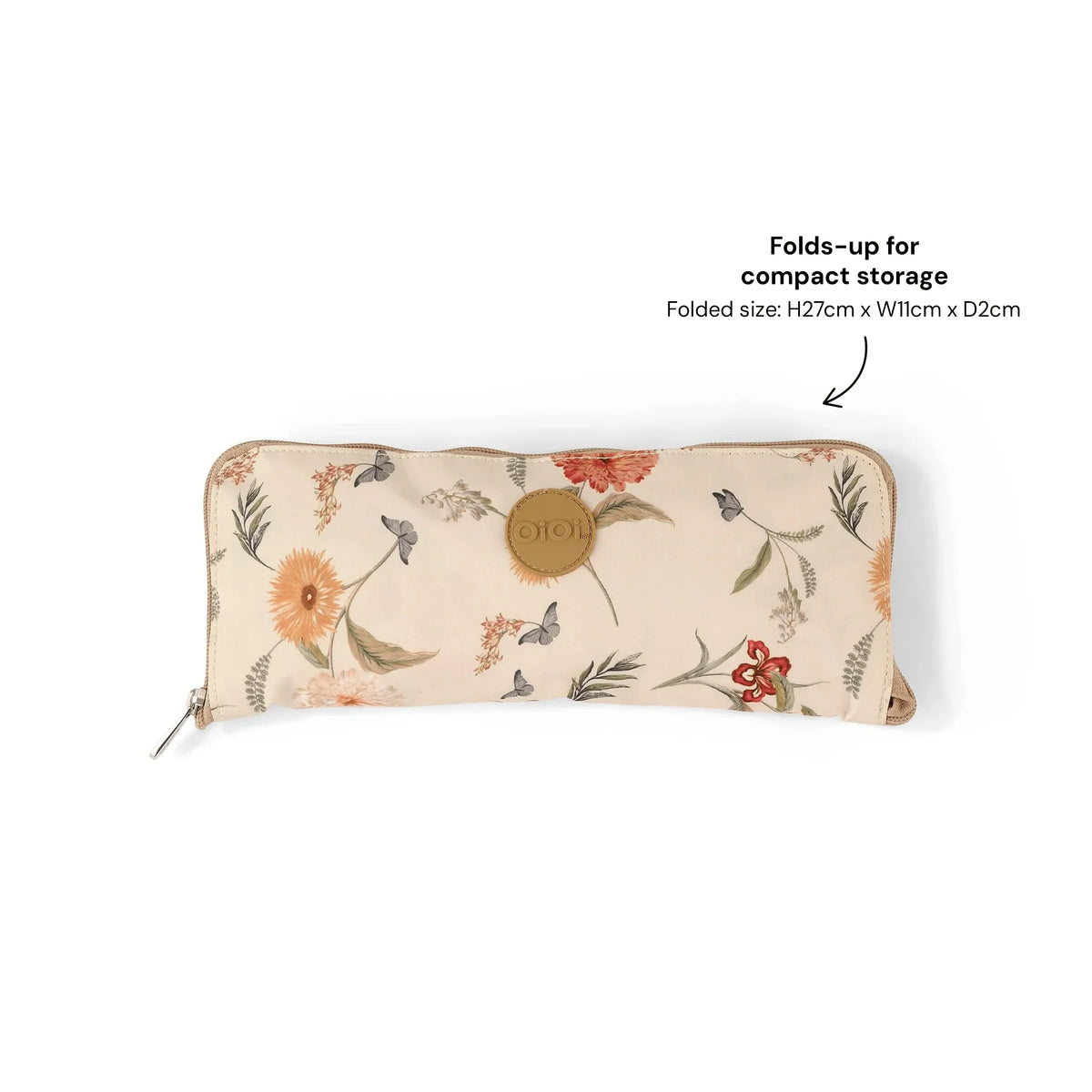 OiOi Fold-up Tote - Wildflower