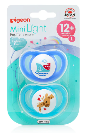 Pigeon Minilight Pacifier Twin Pack
