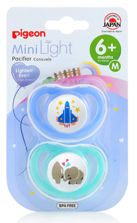 Pigeon Minilight Pacifier Twin Pack