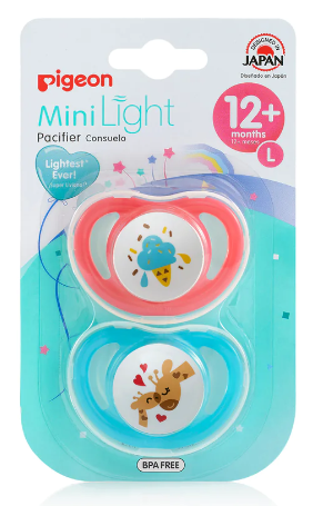 Pigeon Minilight Pacifier Twin Pack