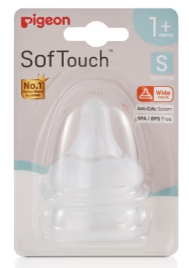 Pigeon Softouch III Peristaltic Plus Teat 2PK