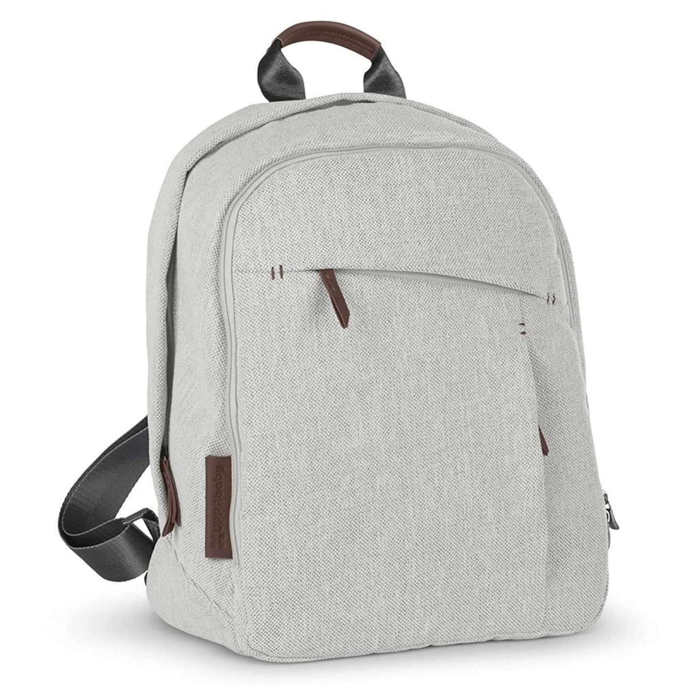 UPPAbaby Changing Backpack - Anthony (White & Grey Chenille/Chestnut Leather) - Anthony - ON THE GO - NAPPY BAGS/LUGGAGE