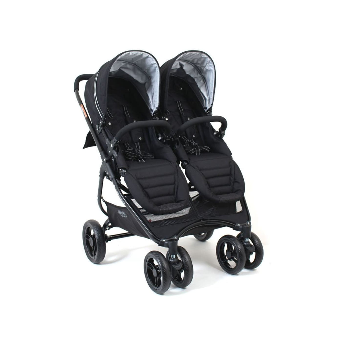 Valco Baby Snap Ultra - Duo Coal Black - PRAMS &amp; STROLLERS - TWIN/TANDEM TSC