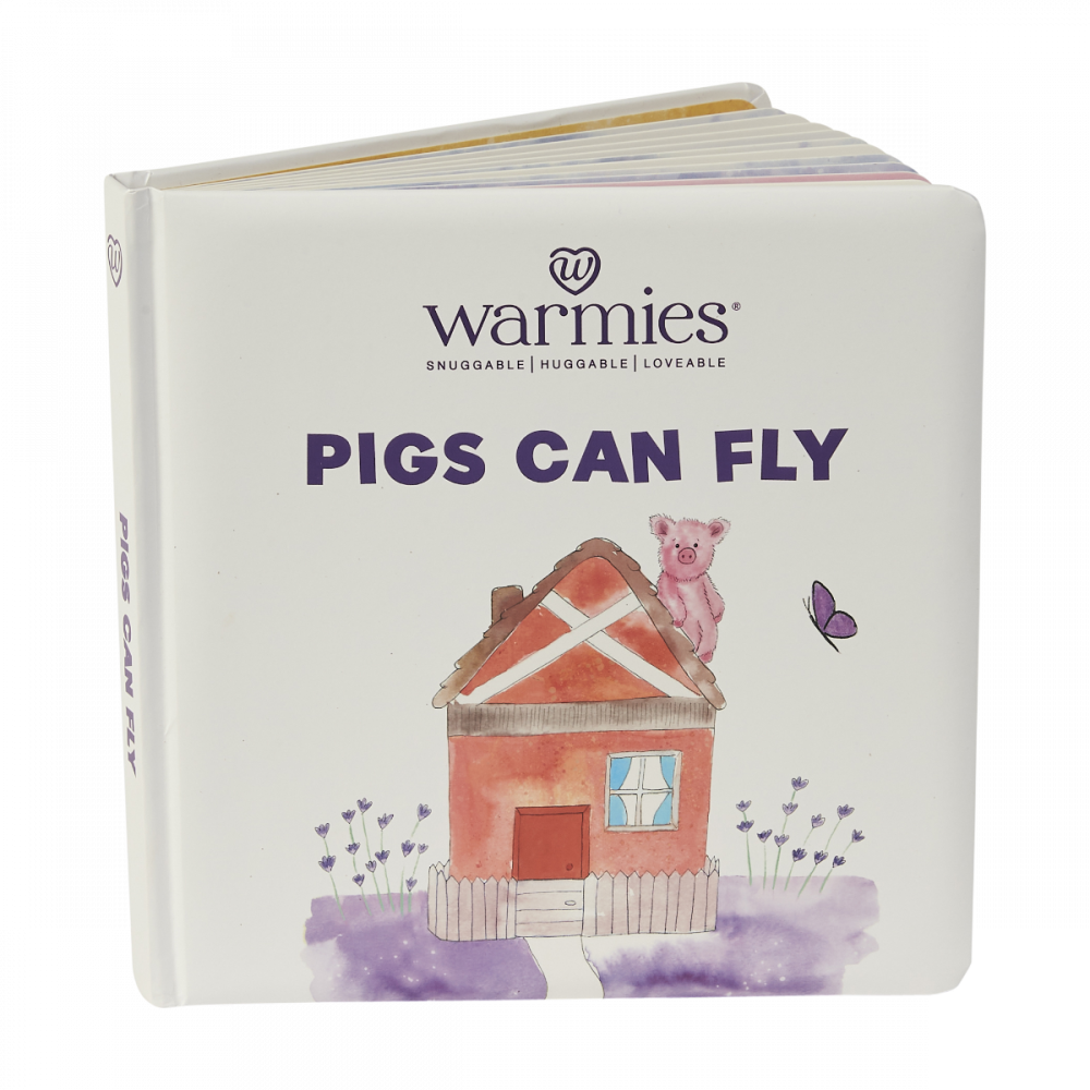 Warmies Pigs Can Fly Book